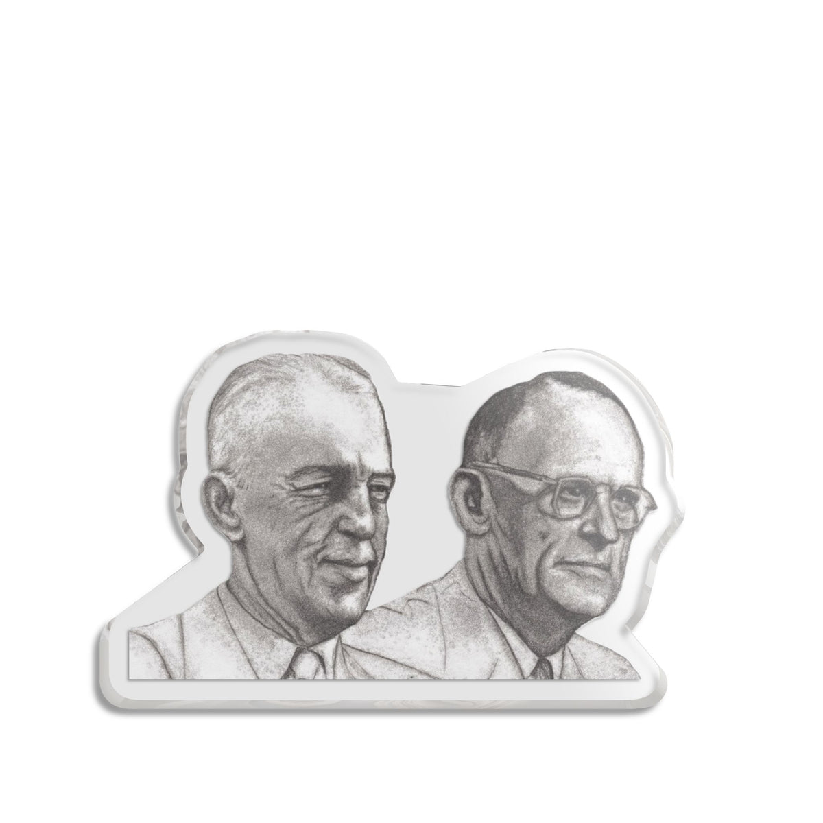 Bob n Bill Cut Statue