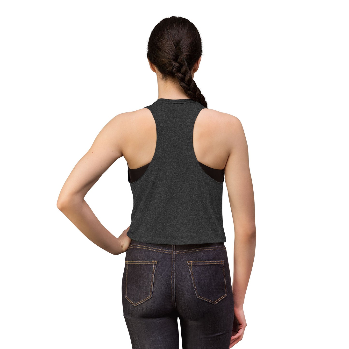 Heavy Metal Parking Lot Graphic Crop Top