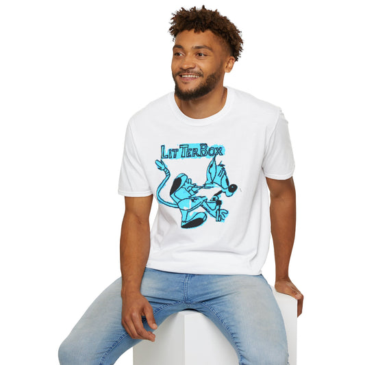 Litterbox Cat Graphic T-Shirt