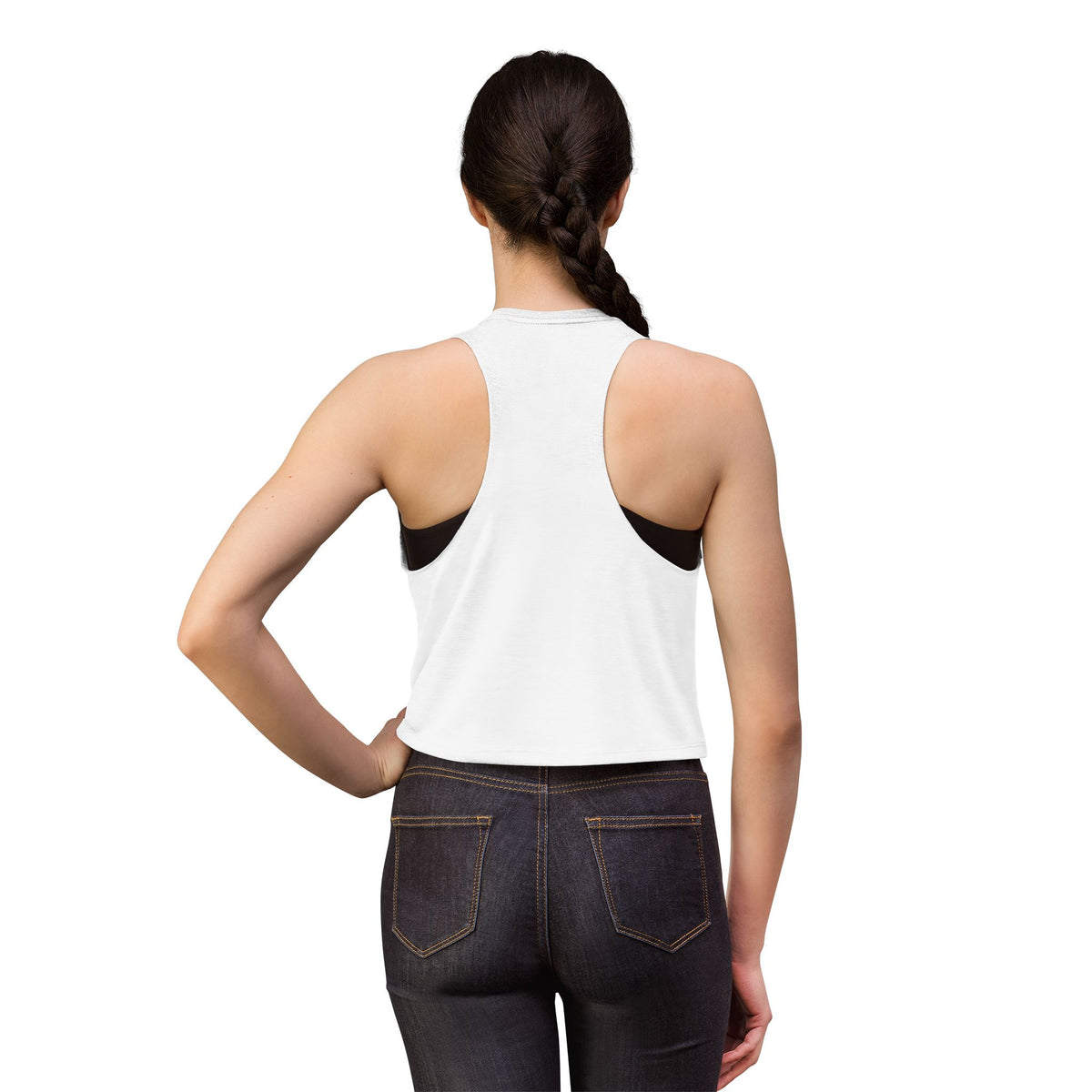 Heavy Metal Parking Lot Graphic Crop Top