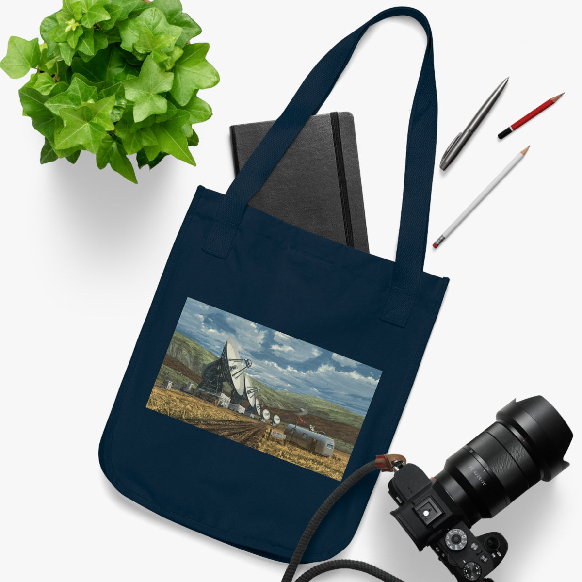 Canvas Tote — Desert Signal Industries Vintage Tape Design