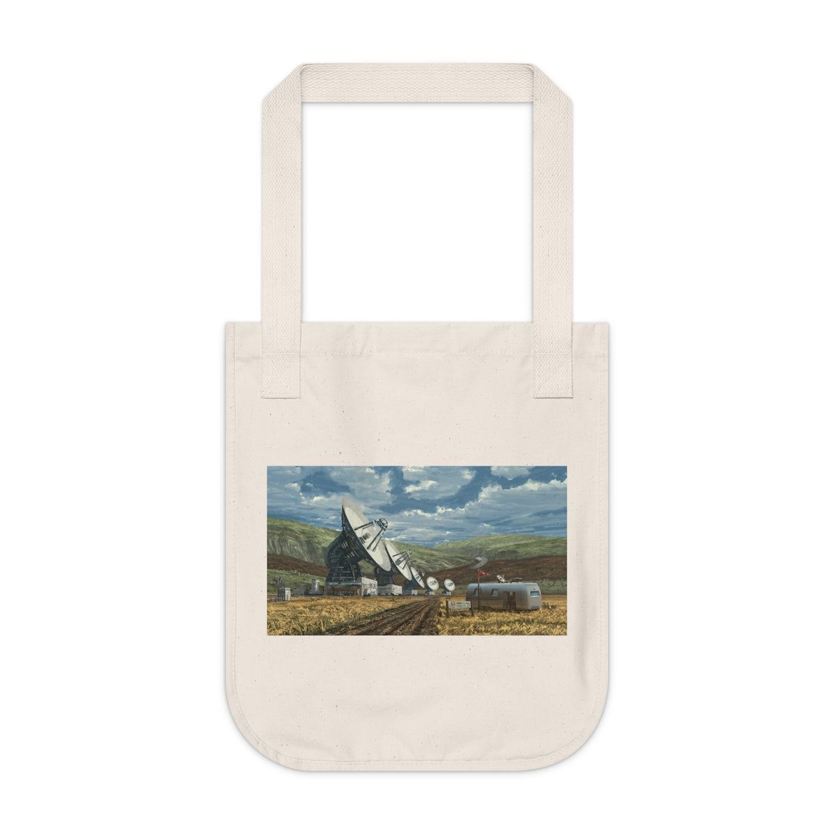 Canvas Tote — Desert Signal Industries Vintage Tape Design