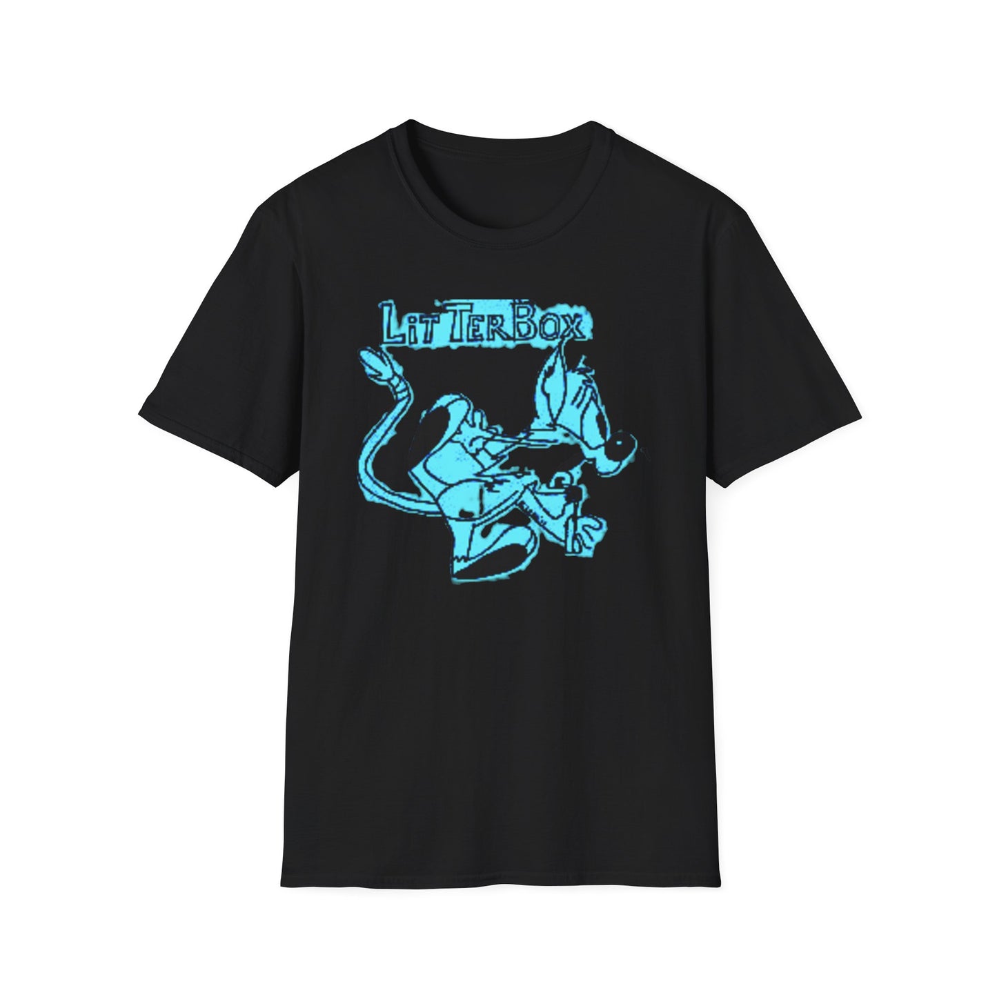Litterbox Cat Graphic T-Shirt