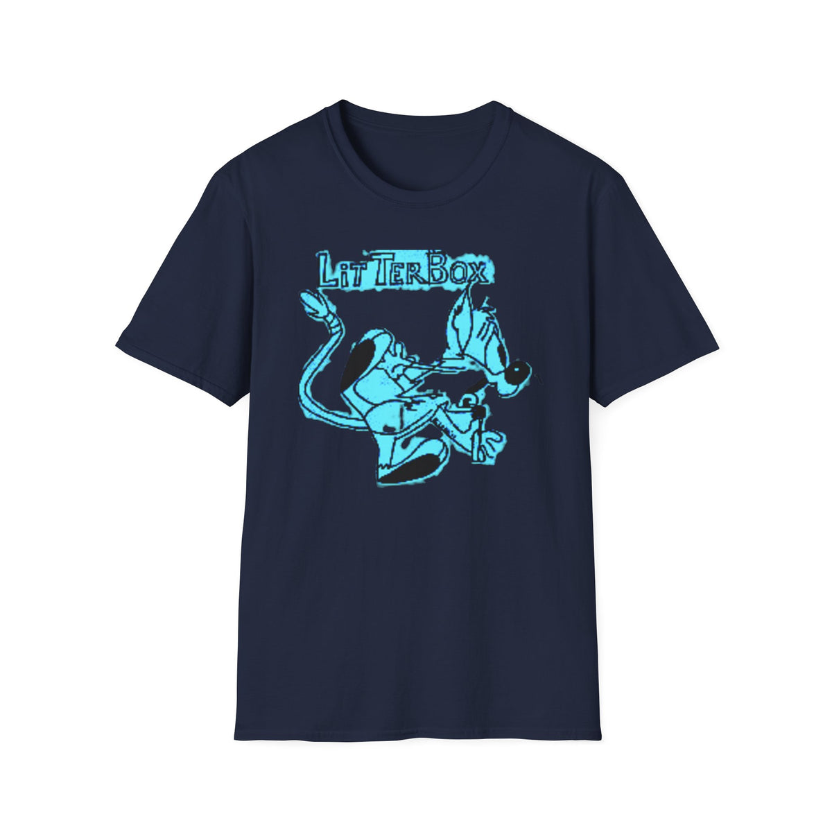 Litterbox Cat Graphic T-Shirt