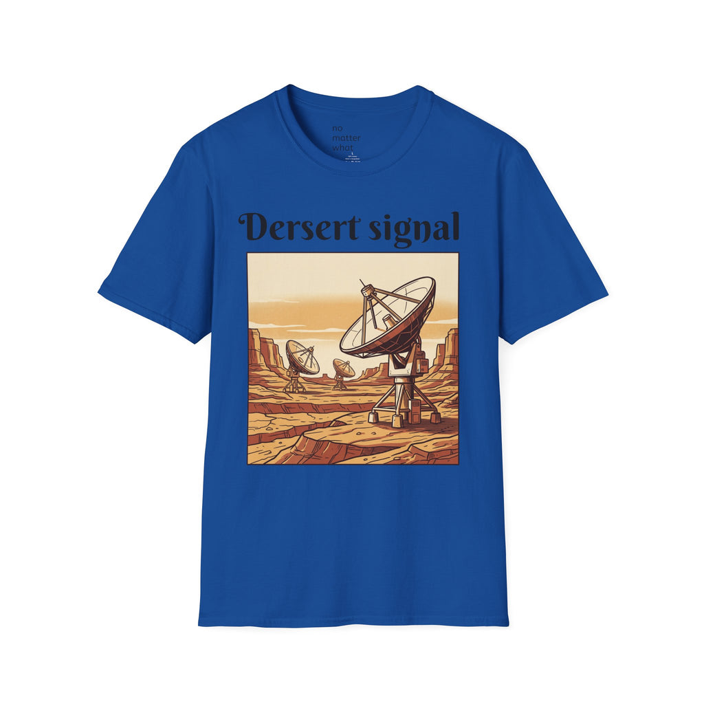 Desert Signal Retro Satellite Dish Graphic Tee