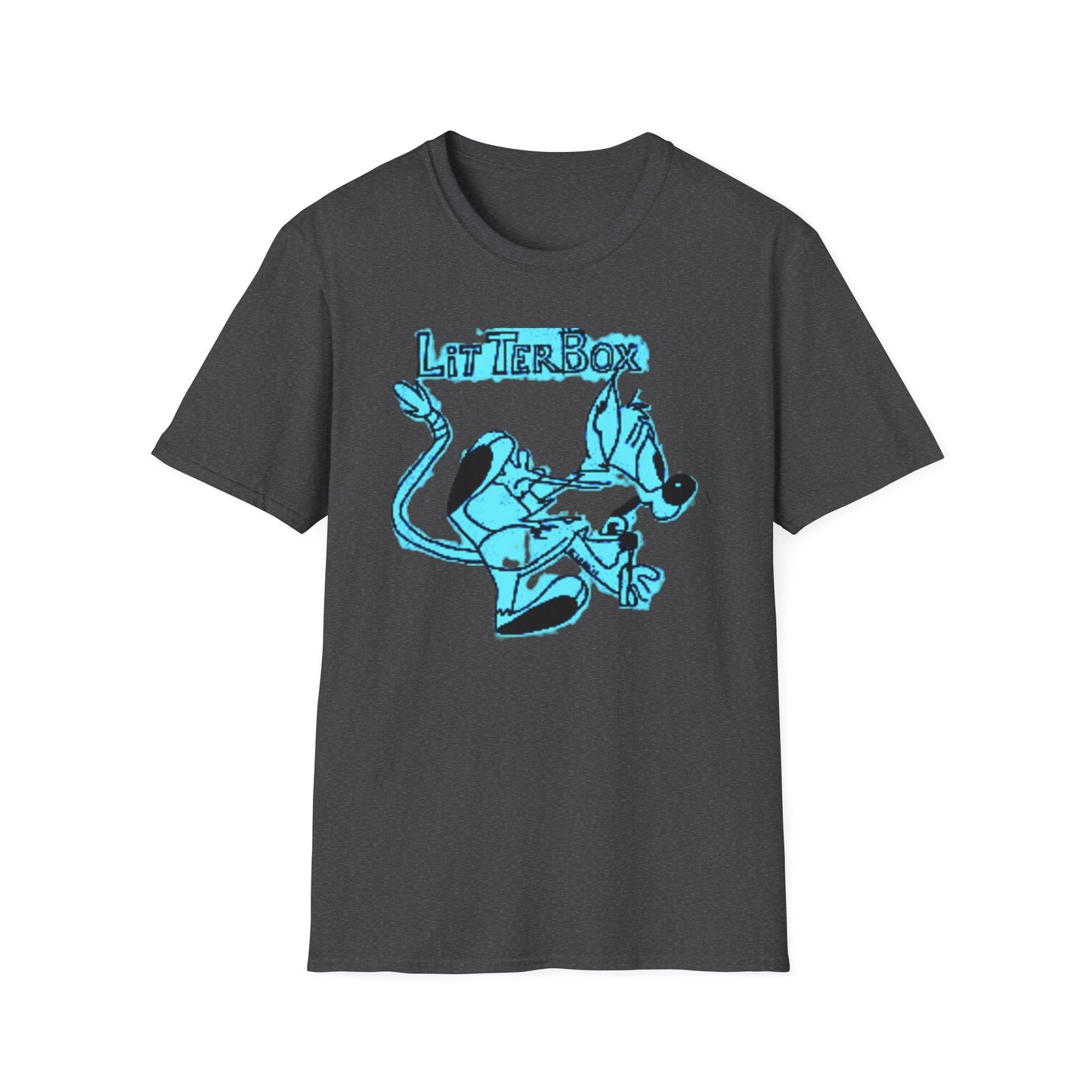 Litterbox Cat Graphic T-Shirt