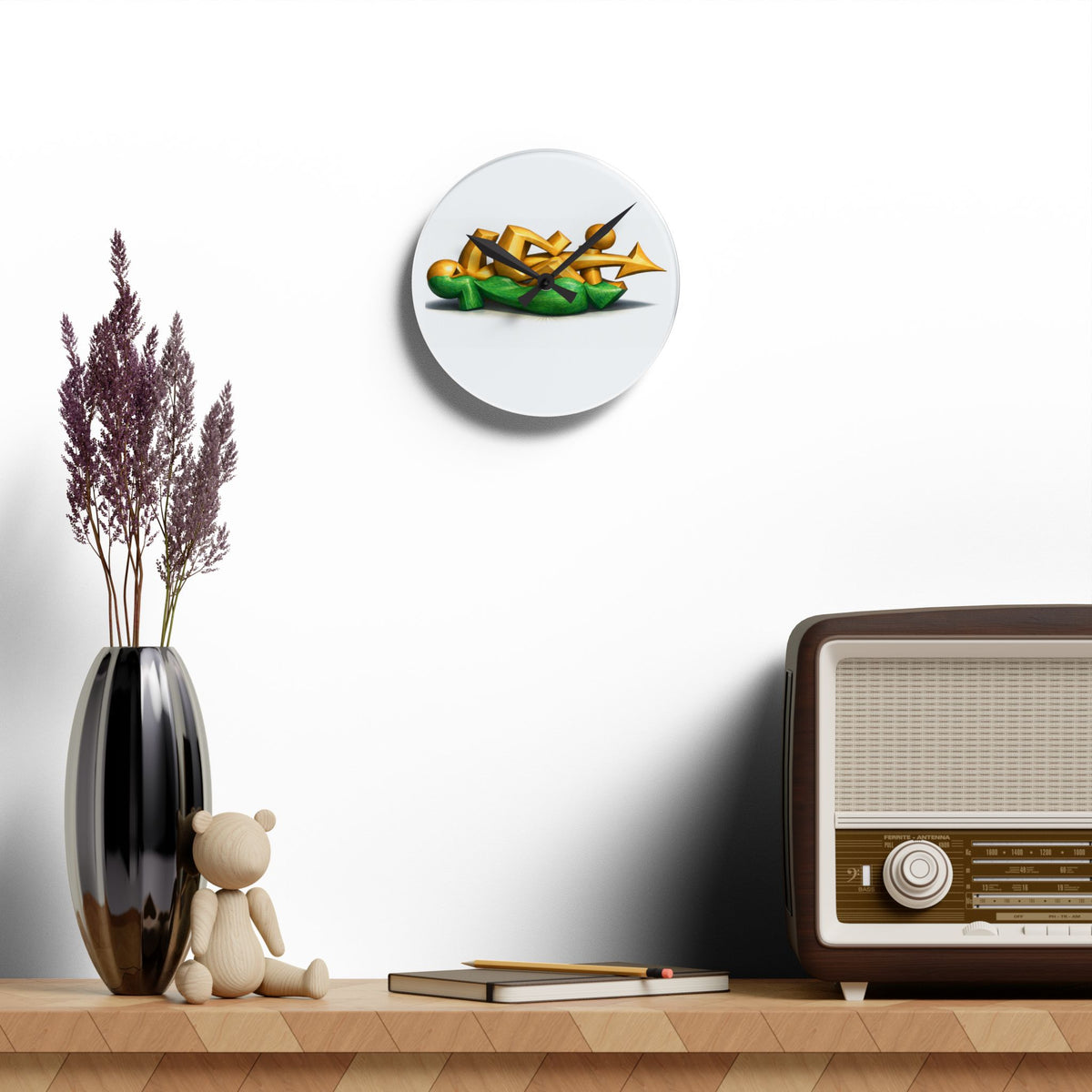 DSI Acrylic Wall Clock