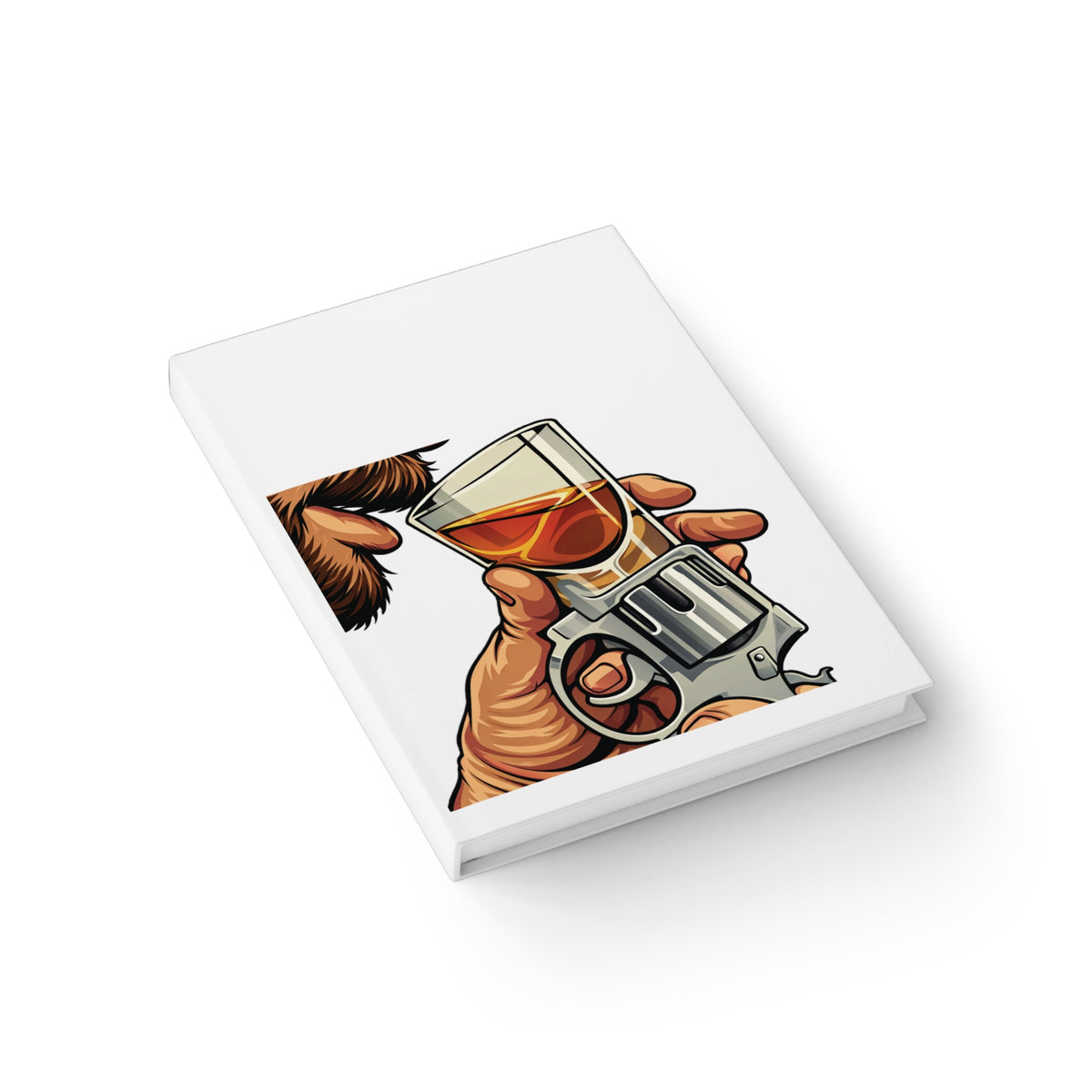 one is too many Hardcover Journal — Ruled Notebook for Men, Bar Notes & Gift
