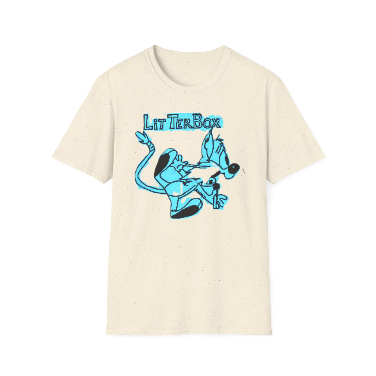 Litterbox Cat Graphic T-Shirt