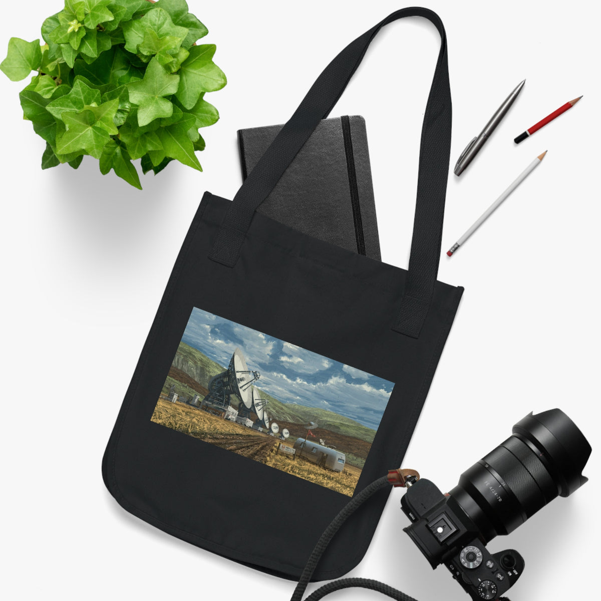 Canvas Tote — Desert Signal Industries Vintage Tape Design