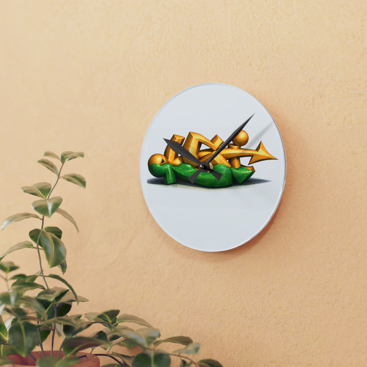 DSI Acrylic Wall Clock