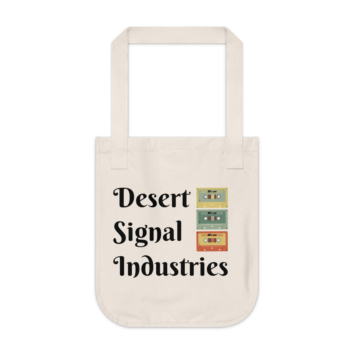 Canvas Tote — Desert Signal Industries Vintage Tape Design