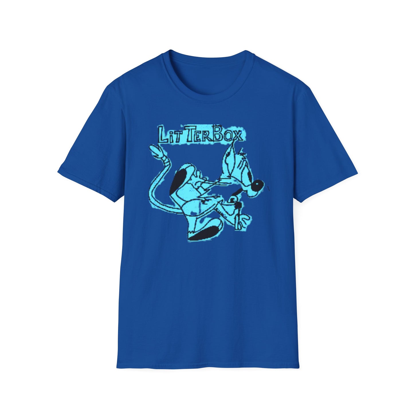 Litterbox Cat Graphic T-Shirt